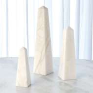 Picture of ALABASTER OBELISK-WHITE