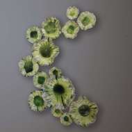 Picture of FREE FORMED LILY PLATE-GREEN