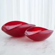 Picture of FOLDED BOWLS-DEEP RED