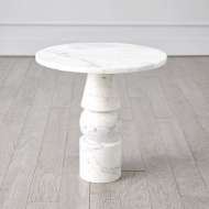 Picture of CARGO TABLE-BANSWARA WHITE MARBLE