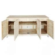 Picture of DRIFTWOOD LATTICE CREDENZA