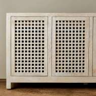 Picture of DRIFTWOOD LATTICE CREDENZA