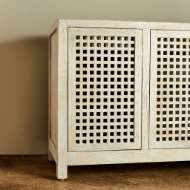 Picture of DRIFTWOOD LATTICE CREDENZA