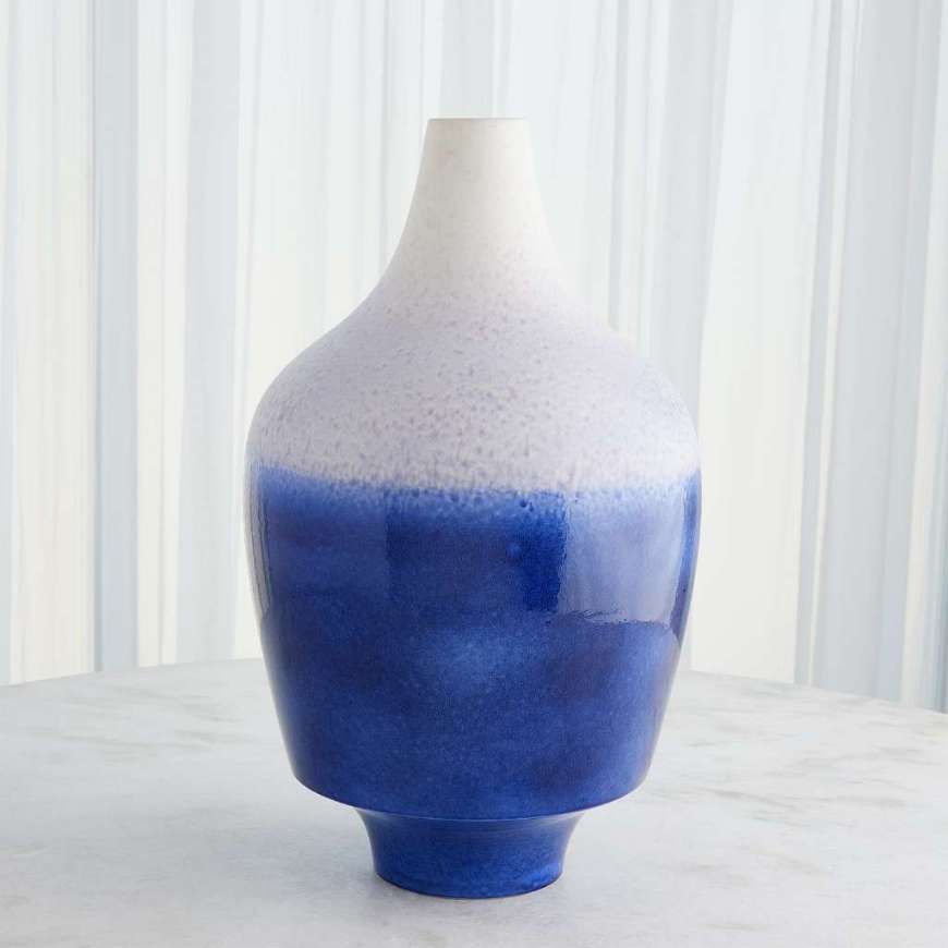 Picture of ACORN VASE-COBALT