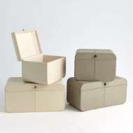 Picture of CURVED CORNER BOX-IVORY