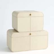 Picture of CURVED CORNER BOX-IVORY