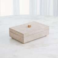 Picture of POSH BOXES-PARCHMENT SUEDE