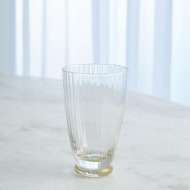 Picture of FOOTED WATER GLASS-GOLD