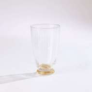 Picture of FOOTED WATER GLASS-GOLD