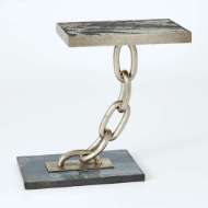 Picture of LINK SIDE TABLE-SILVER