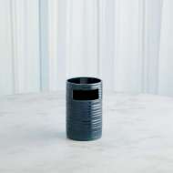 Picture of CUT OUT VASES-DARK BLUE