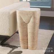 Picture of FEMME STOOL-TRAVERTINE