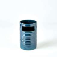 Picture of CUT OUT VASES-DARK BLUE