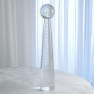 Picture of TOWER SPHERE OBELISK-SPIRAL SPHERE W/SPIRAL STEM