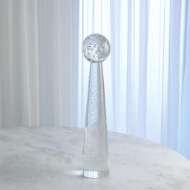 Picture of TOWER SPHERE OBELISK-SPIRAL SPHERE W/SPIRAL STEM