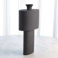 Picture of FOLK VASES-BLACK STONE