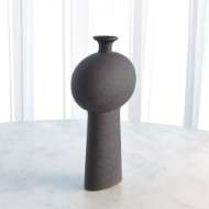 Picture of FOLK VASES-BLACK STONE