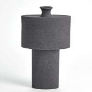 Picture of FOLK VASES-BLACK STONE