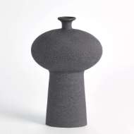 Picture of FOLK VASES-BLACK STONE