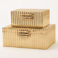 Picture of CORRUGATED BAMBOO BOX-BRASS