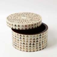 Picture of TRIANGLE STRIPE BOX-ROUND