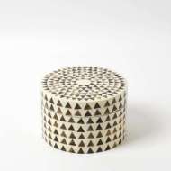 Picture of TRIANGLE STRIPE BOX-ROUND