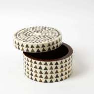 Picture of TRIANGLE STRIPE BOX-ROUND