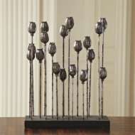 Picture of POPPY POD SCULPTURE MULTI-IRON