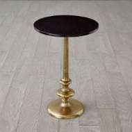 Picture of TURNED TABLE-BRASS