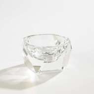 Picture of MULTI FACET CRYSTAL BOWL-CLEAR