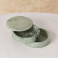 Picture of ALABASTER SWIVEL BOX-GREEN