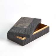 Picture of GILLES RIBBED HORN/RESIN BOXES