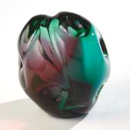 Picture of DIMPLED SPHERE-RUBY/TURQUOISE