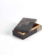 Picture of GILLES RIBBED HORN/RESIN BOXES