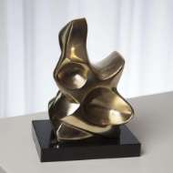 Picture of ABSTRACT FIGURAL SCULPTURE-BRASS