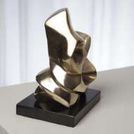 Picture of ABSTRACT FIGURAL SCULPTURE-BRASS