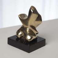 Picture of ABSTRACT FIGURAL SCULPTURE-BRASS