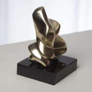 Picture of ABSTRACT FIGURAL SCULPTURE-BRASS