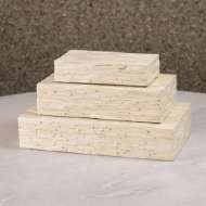 Picture of CHISELED BONE STORAGE BOXES