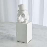 Picture of TOP HAT MONKEY-MATTE WHITE