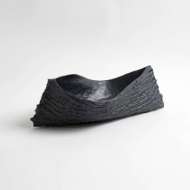 Picture of TWISTY JAPANESE CHERRY BOWL-MATTE BLACK