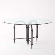 Picture of ACQUEDOTTO TABLE W/60" GLASS TOP