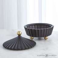 Picture of CIRQUE VESSEL W/LID-BLACK