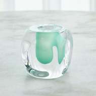 Picture of SQUARE VASE-WINTERGREEN