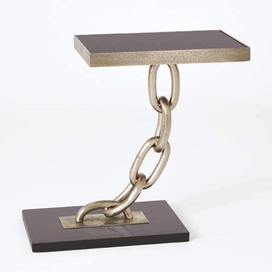 Picture of LINK SIDE TABLE-BLACK MARBLE