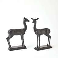 Picture of FAWN SCULPTURE - PAIR