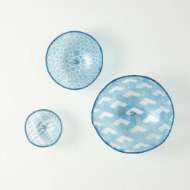 Picture of S/3 WALL BOWLS-BLUE