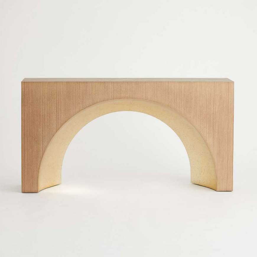 Picture of ARCHES CONSOLE-NUTMEG