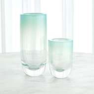 Picture of BUBBLE CYLINDER VASES-WINTERGREEN