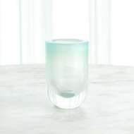 Picture of BUBBLE CYLINDER VASES-WINTERGREEN